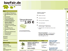 Tablet Screenshot of bayfair.de